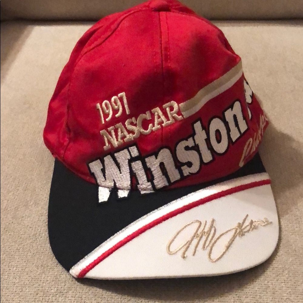 🔥VINTAGE🔥1997 NASCAR Winston Championship SnapBack Hat.
